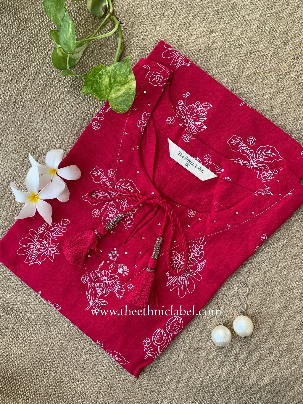 Zumar Rani Cotton kurta- M
