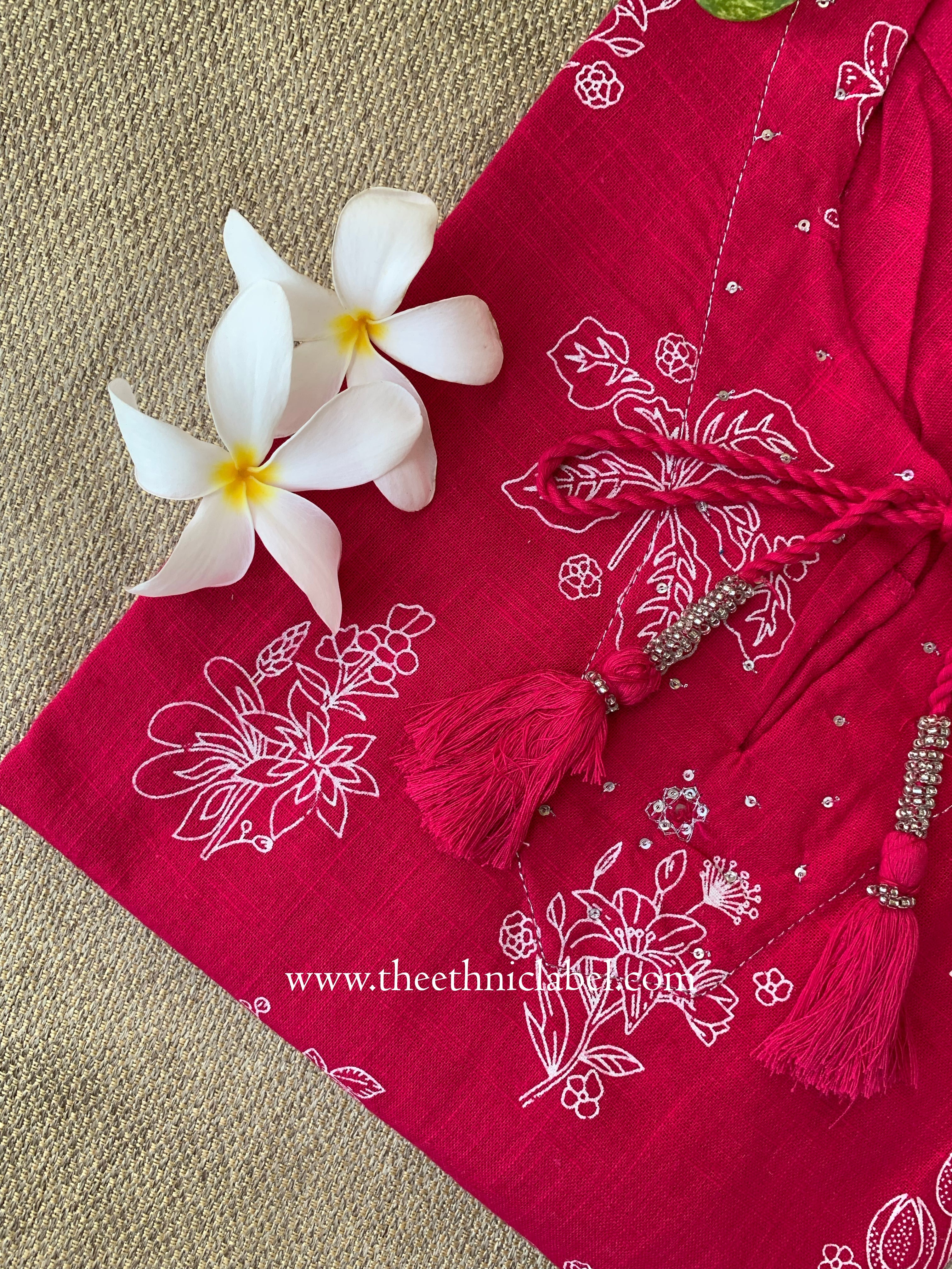Zumar Rani Cotton kurta- M