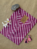 "Mogra" Lehriya Printed Cotton kurta