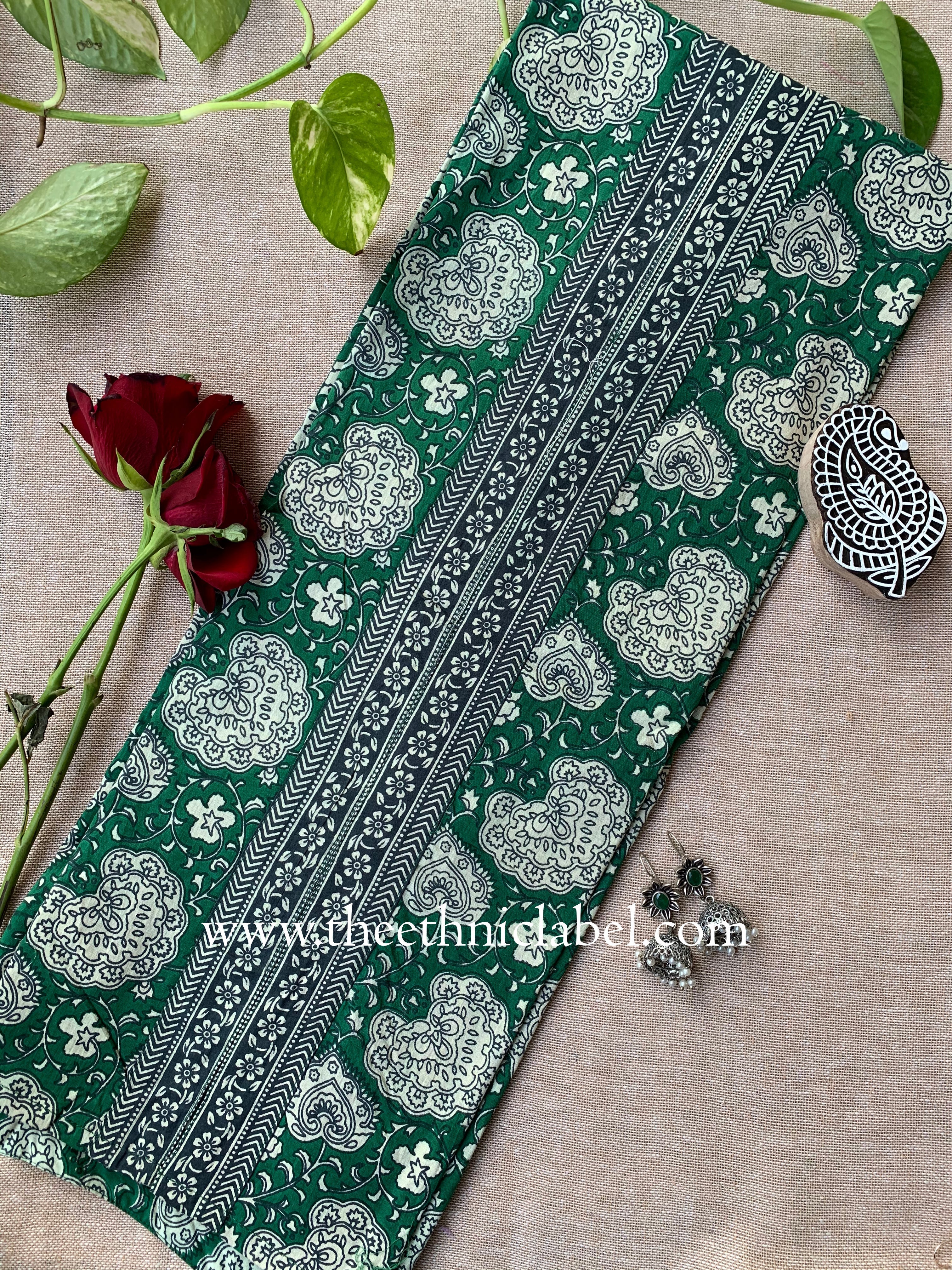"Nagma" Bagru Cotton kurta - M, 3XL