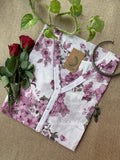 "Ruchi" Floral Cotton kurta - Big Size