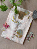 "Ojaswi" Hand Block Printed Floral Cotton kurta- 5XL