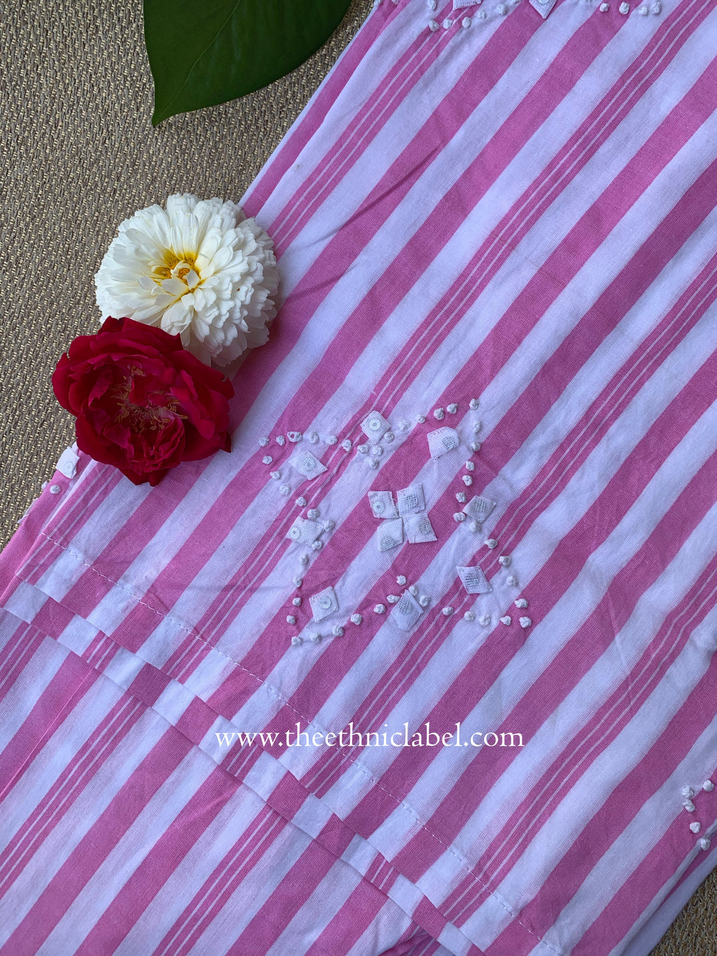 "Kumud" Embroidered Cotton kurta