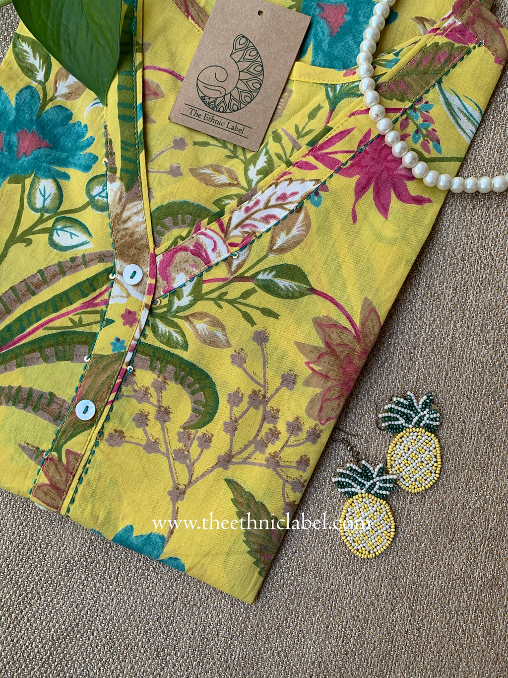 Riddhi  Cotton kurta- S