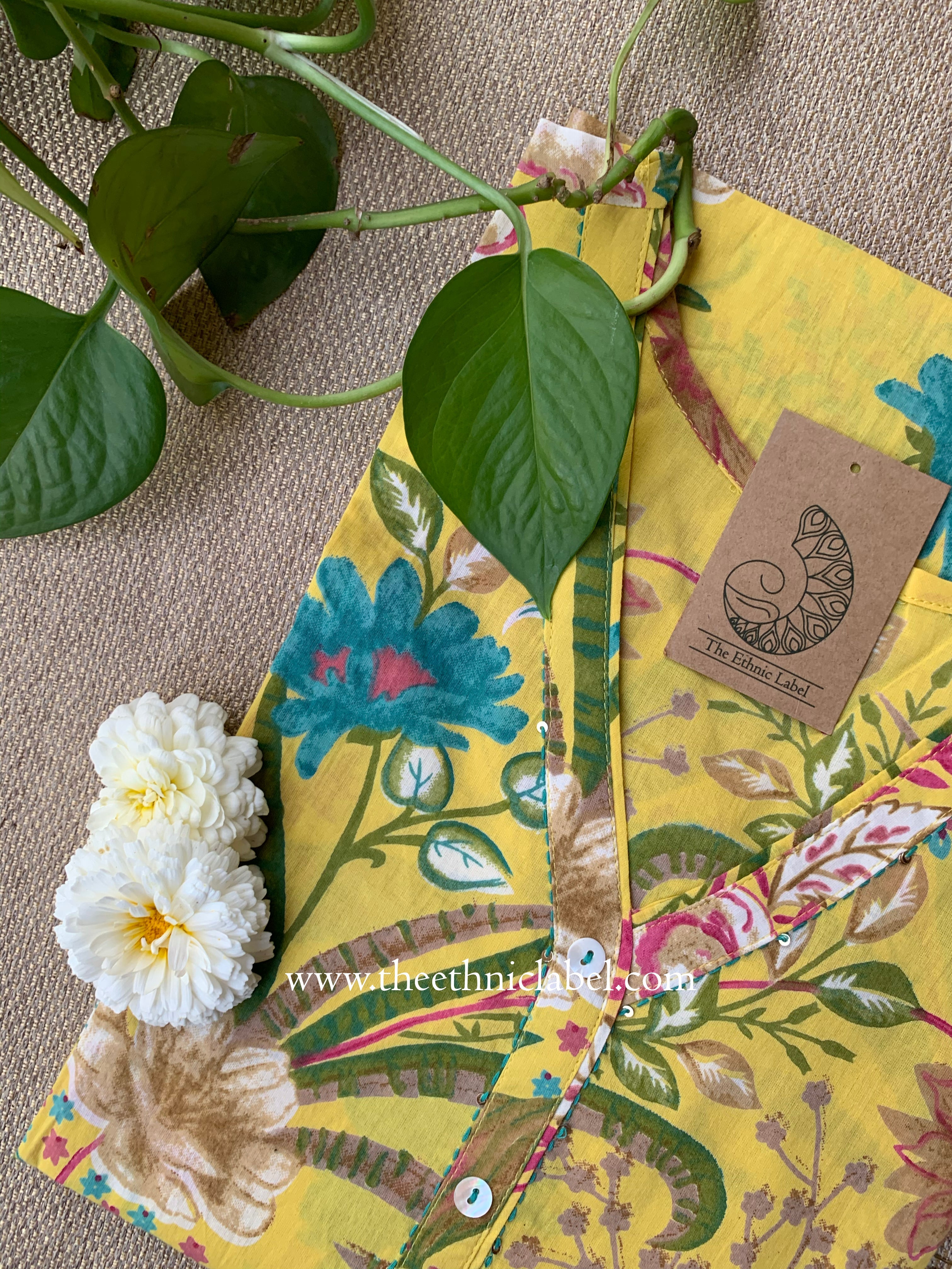Riddhi  Cotton kurta- S