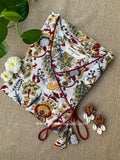 "Nargis" Hand Block Printed Cotton kurta