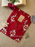 "Sehr" Printed Ikat Cotton kurta