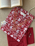 "Archita" Hand Block Printed Kurta with Straight Pant-2pc