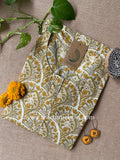 "Ritu" Kantha Buttoned Cotton kurta- S, XXL