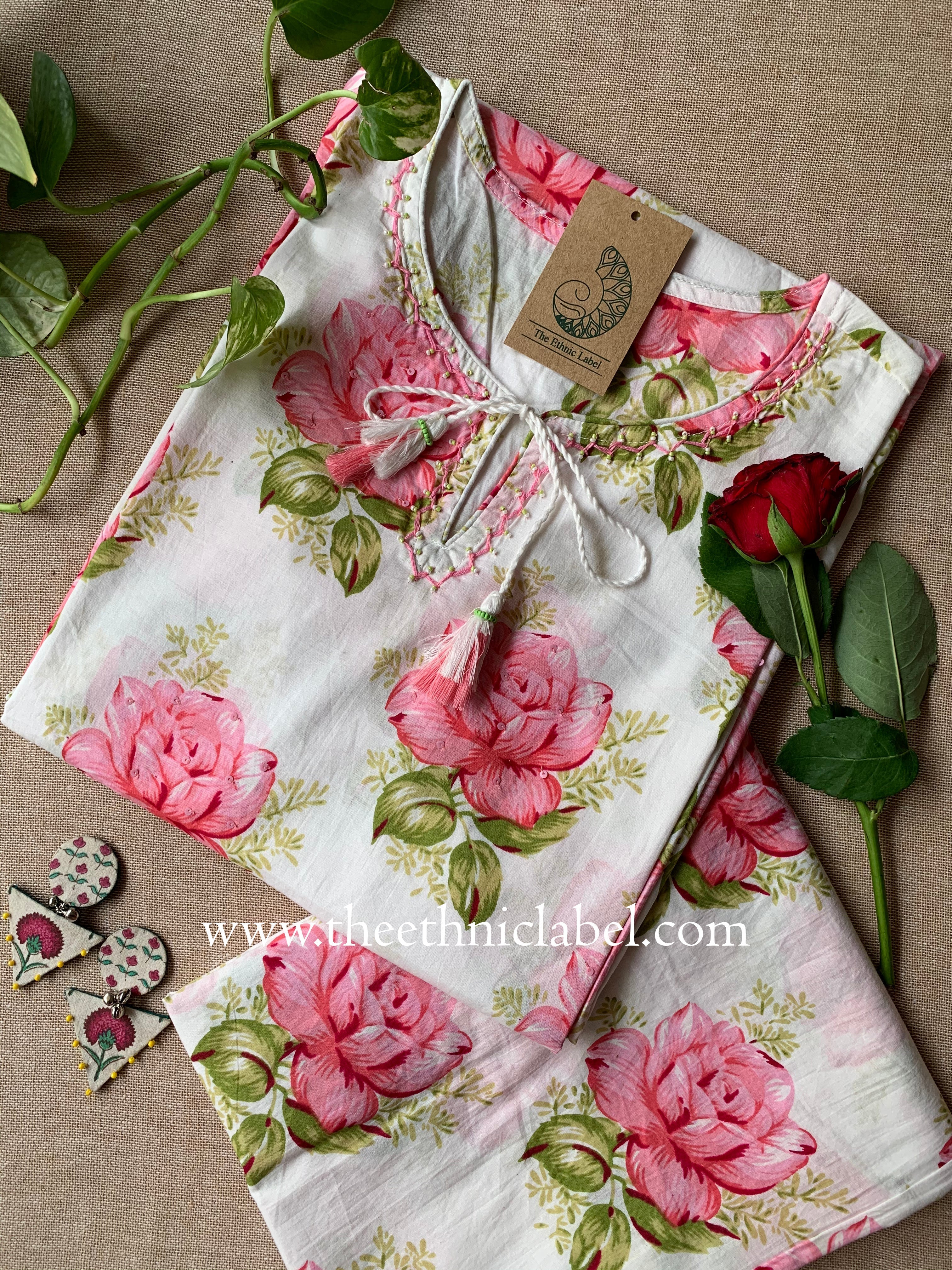 "Sawariya" Cotton Kurta Set(2pc)