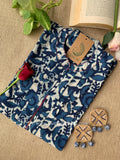 Dabu Block Printed Cotton Short kurta