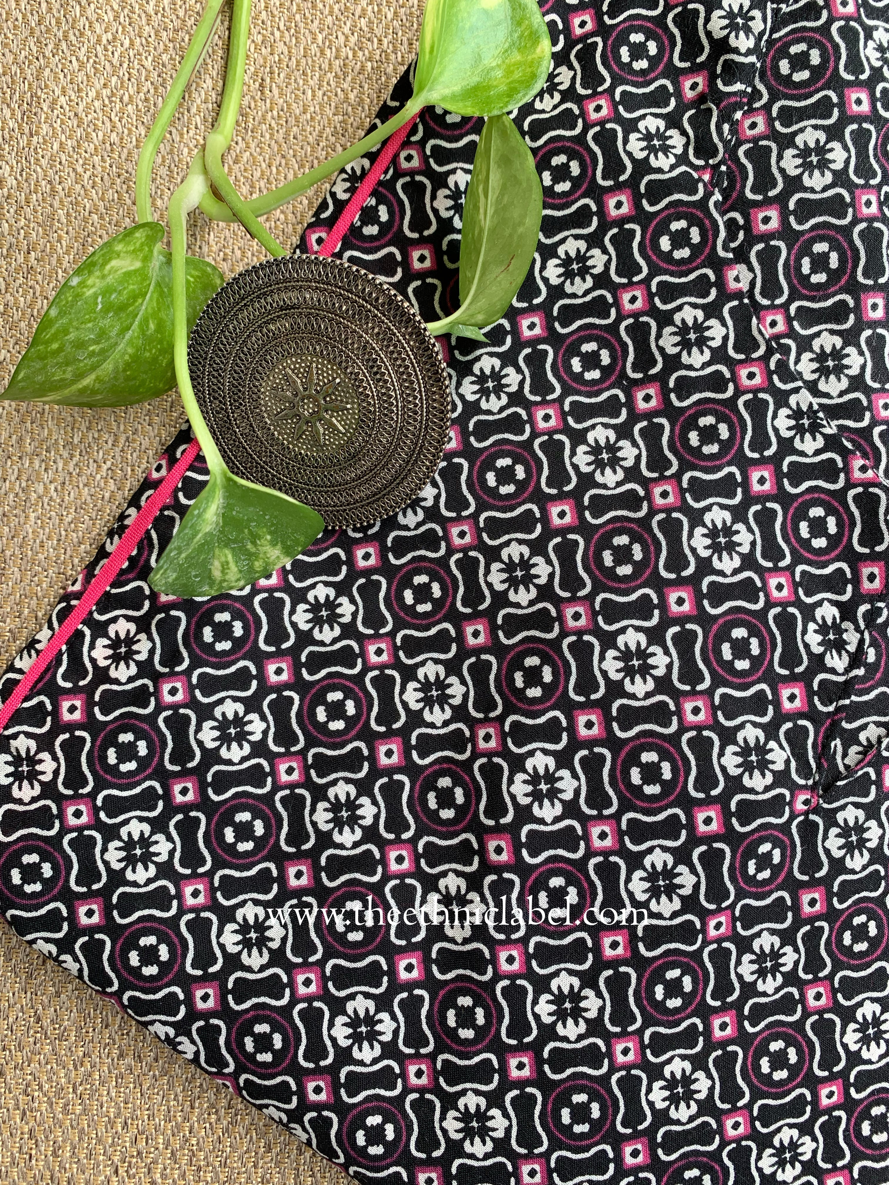 "Tamas" Printed Cotton Kurta