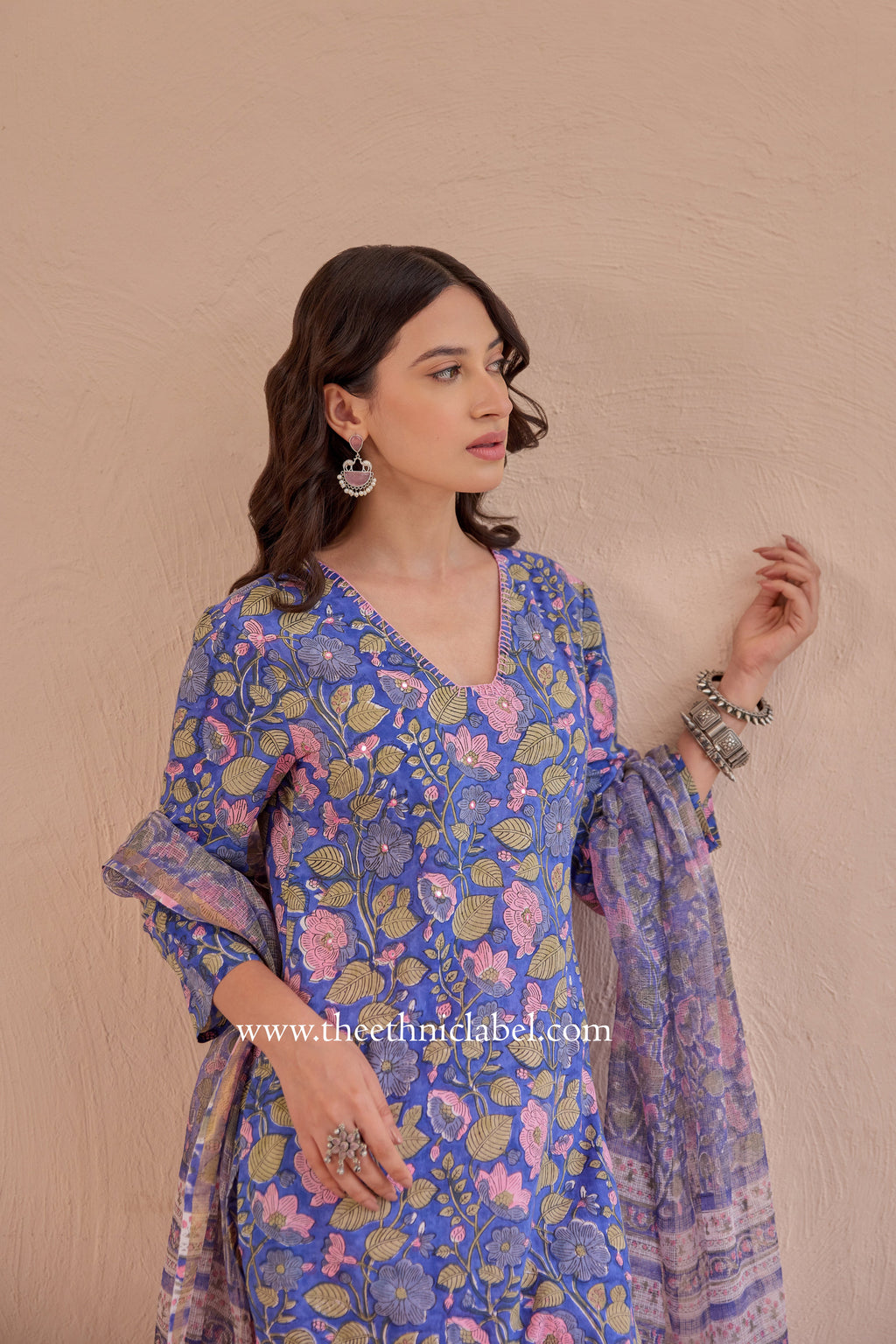 "Manasvi" Handwork Cotton kurta