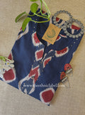 "Zariya" Blue Printed Cotton kurta
