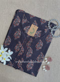 "Nagma" Black Cotton kurta - Big Size