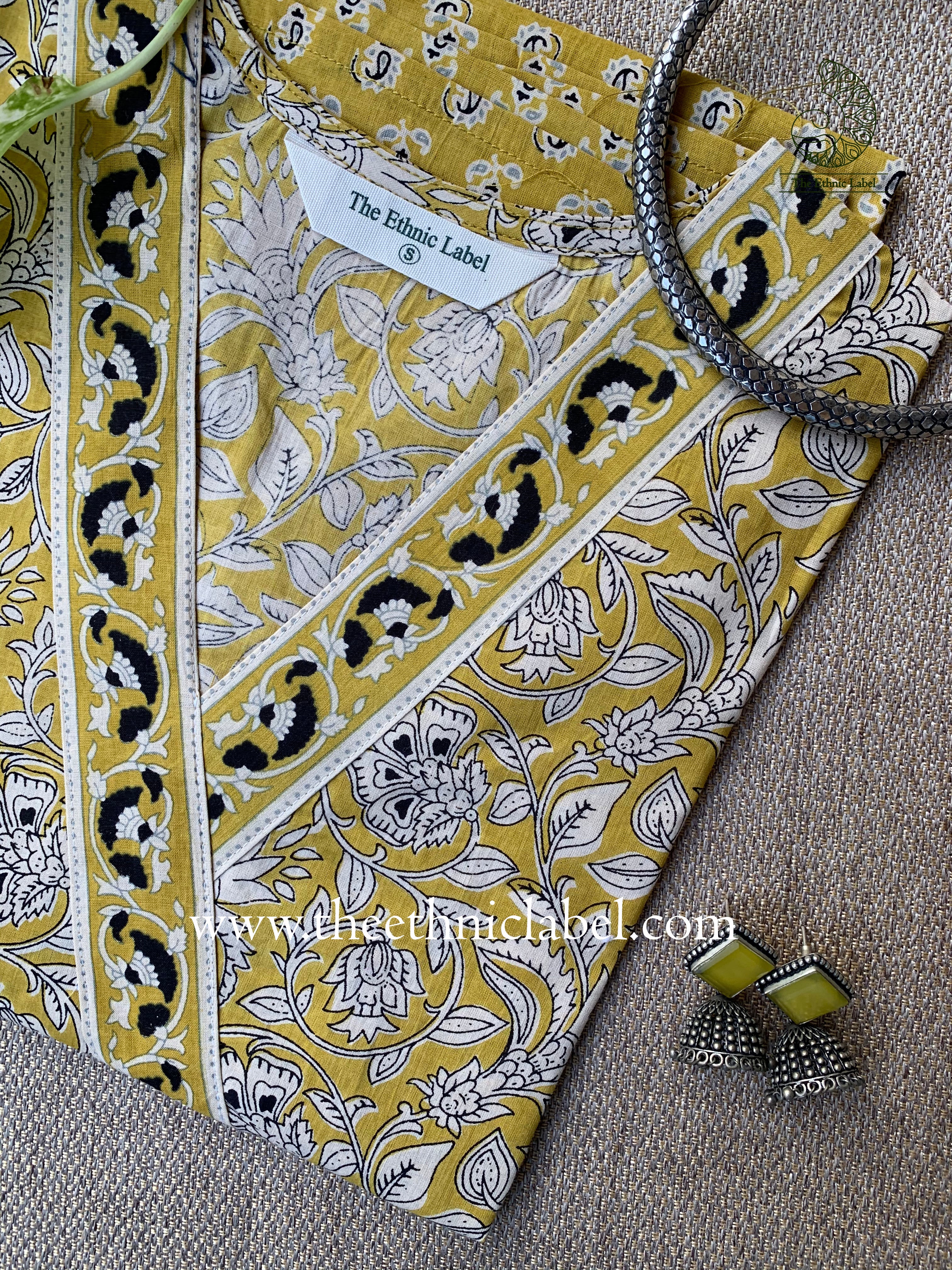 "Prithvi" Bagru Cotton kurta